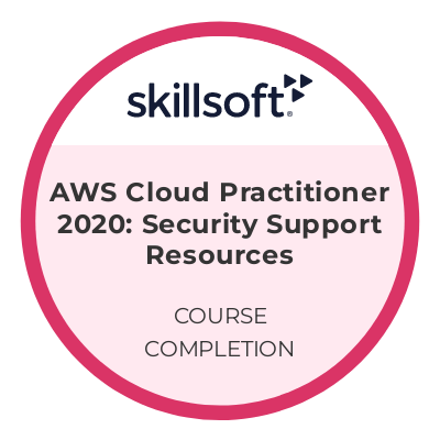 AWS Cloud Practitioner 2020 Security Support Resources